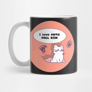 POTS disability awareness cute cat Mug